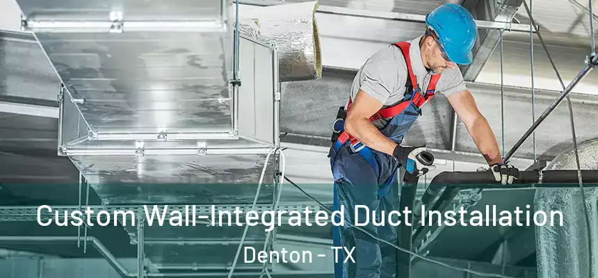  Custom Wall-Integrated Duct Installation Denton - TX