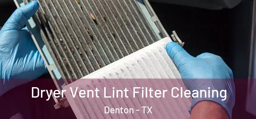 Dryer Vent Lint Filter Cleaning Denton - TX