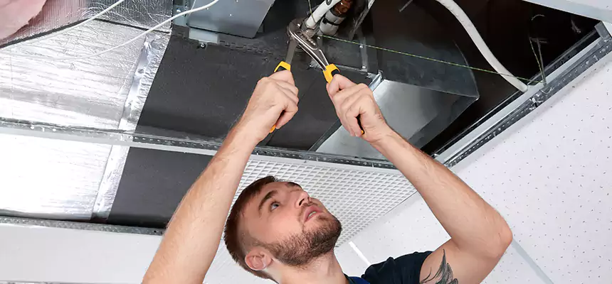 Targeted HVAC Coil & Plenum Commercial Duct Sanitization in Denton